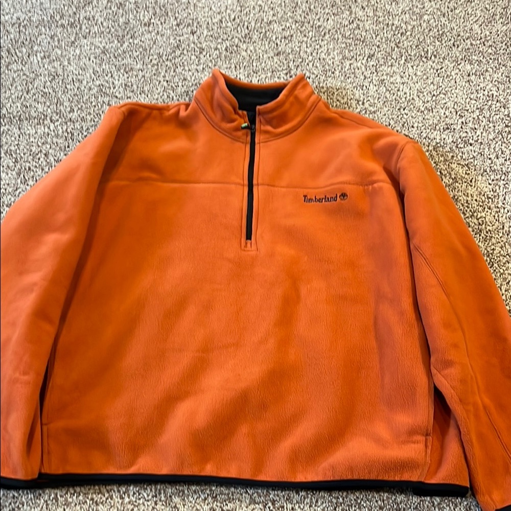 Timberland men’s XXL quarter zip fleece